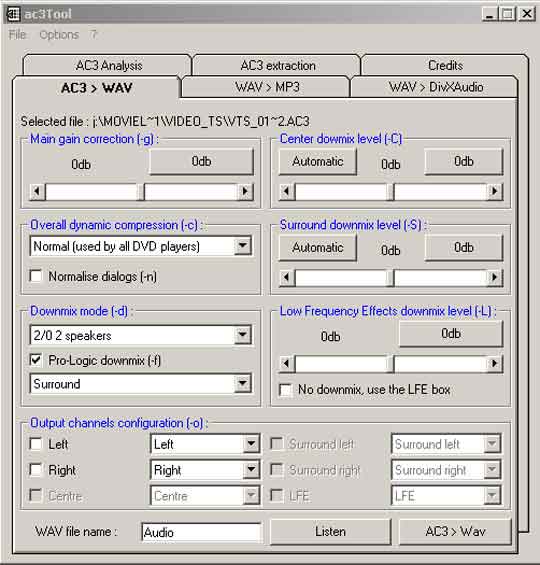 AC3tool heeft een eenvoudige interface waarmee je snel uit de voeten kunt.